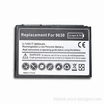 Extended Mobile Phone Battery for BlackBerry 9630, with Aluminum Cell for Safety